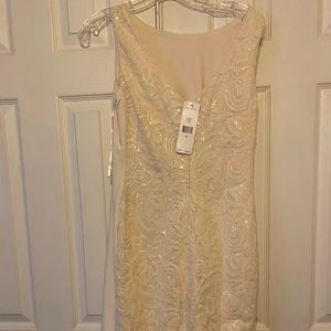Ivory sheath dress brand new